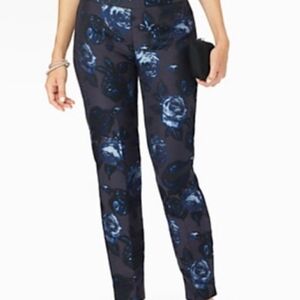 🔷️ Talbots Blue Floral Ankle Pants 🔷️